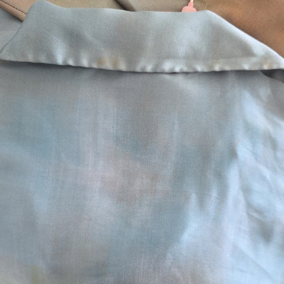 Zara Teal and Gray Gradient Shirt Size XL - Picture 8 of 8